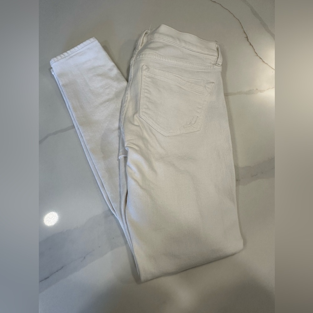Express Ripped Mid Rise Jeggings - Picture 2 of 2
